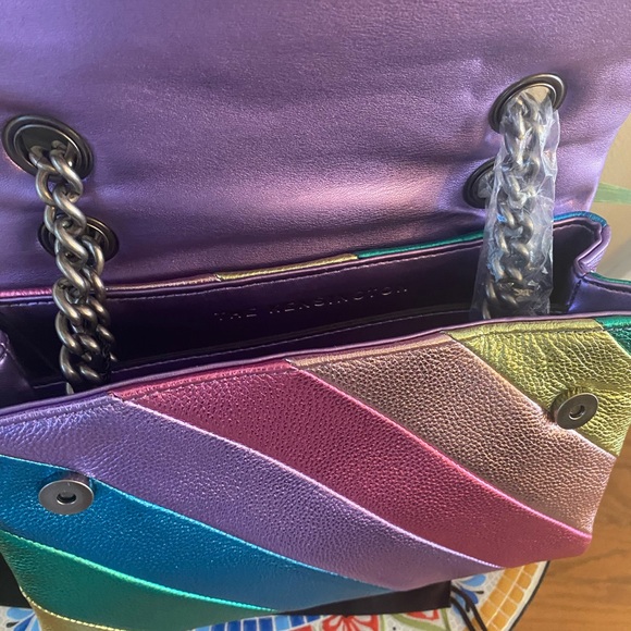 Kurt Geiger Kensington Leather Convertible Shoulder Bag - Picture 5 of 12